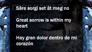Leaves' Eyes Sigrlinn Lyrics Norwegian, English, Spanish. Letra Noruego, Inglés, Español