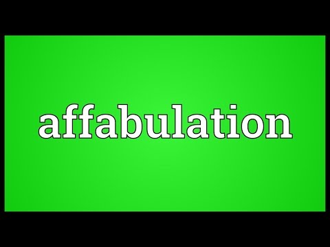 Header of Affabulation