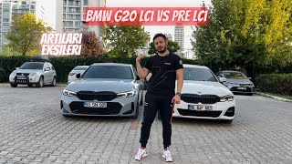 BMW 320i Makyaj Farkları | G20 LCI vs  Pre LCI | Artıları & Eksileri & Karşılaşt