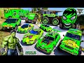 GTA 5 - Stealing Hulk Super vehicles with Franklin! (Real Life Cars #72)
