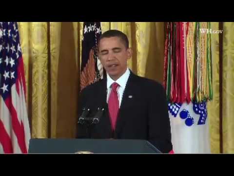 Obama Awards Medal Of Honor To Staff Sergeant Jared C. Monti