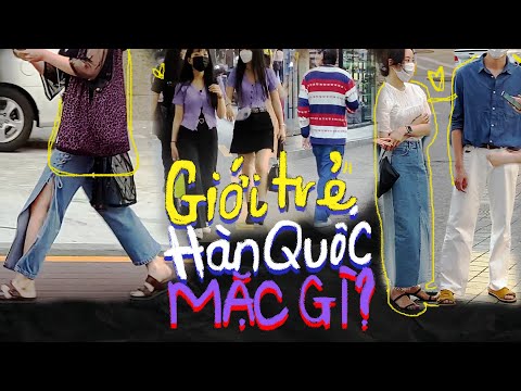 Dạo này giới trẻ Hàn Quốc mặc gì? | Thời trang đường phố Hongdae.