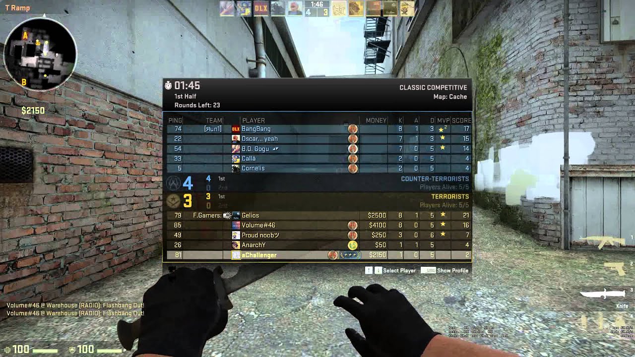 alto ping solo en matchmaking cs go