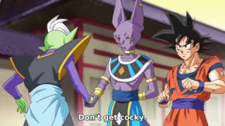 Beerus vs supreme kai