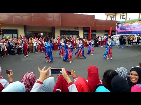Juara 1 tarian ermelinda. Bhayangkari brimob maluku utara