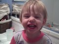Babytard brushes teeth!!! (5/18/09-75)