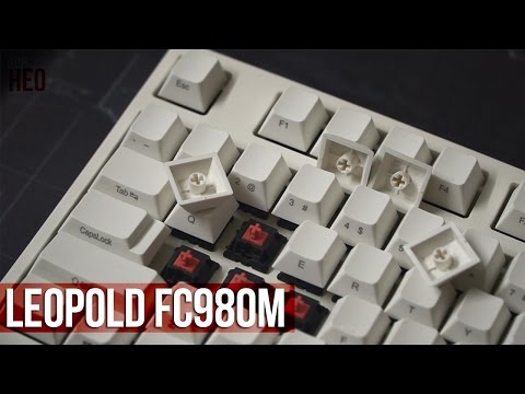 Trên tay Leopold FC980M - Bàn phím cơ Cherry MX Silent và keycap thick PBT