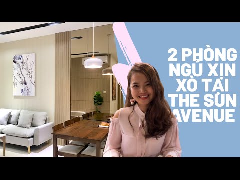 Căn hộ đẹp xịn xò tại The Sun Avenue 2 phòng ngủ nội thất sang trọng || Video 23