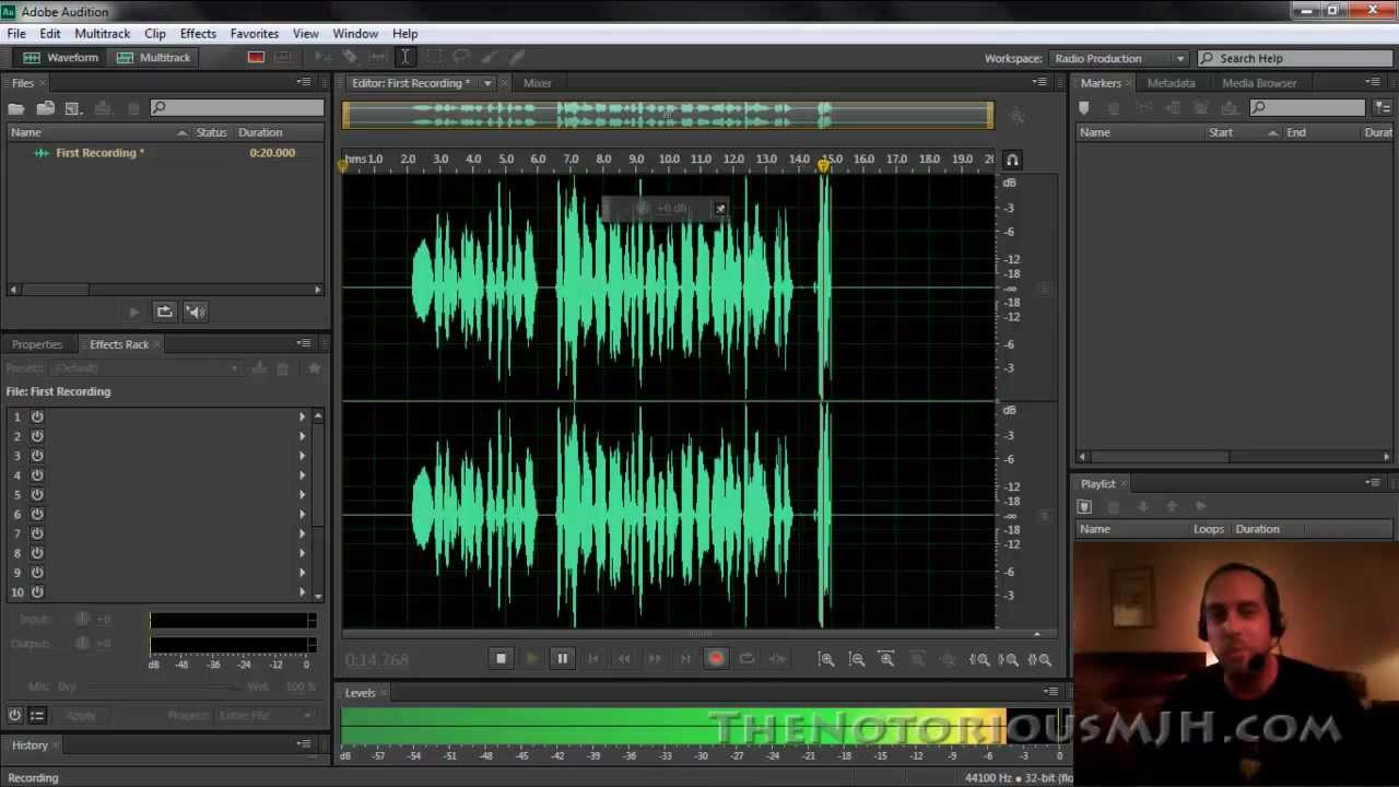 adobe audition cs6 remove noise