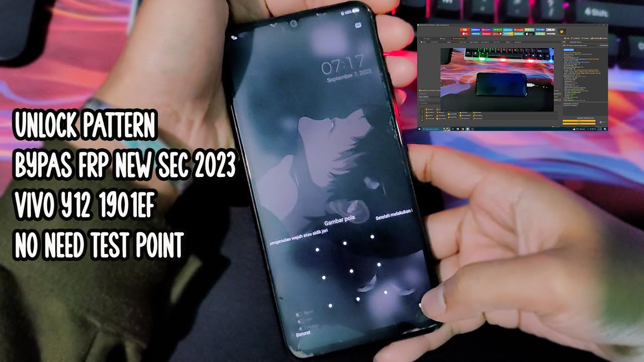 Forget to lock screen and bypass FRP on Vivo Y12 1901ef New Forget to lock screen and bypass FRP on Vivo Y12 1901ef New