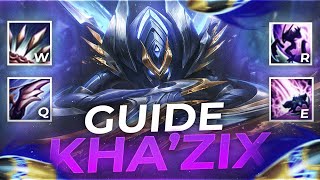 Guide Complet Kha Zix S14 Combos, Runes, Build, Evolve, Positionnement, Pathing..