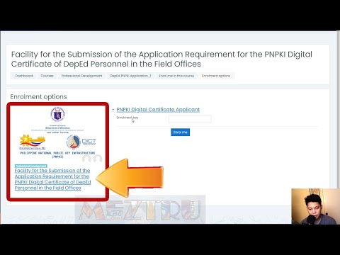 How to Upload PNPKI Form in LMS Portal