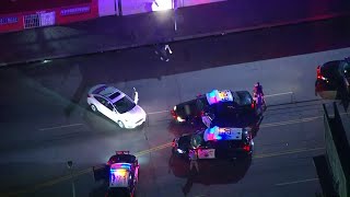 Police pursuit suspect shows off dance steps