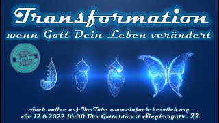 Transformation wenn Gott Dein Leben verändert einfach herrlich herrlich einfach Pastor Ralf Nietzke