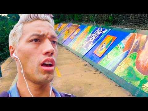 THIS BIKE PATH IS A SKATEPARK?!
