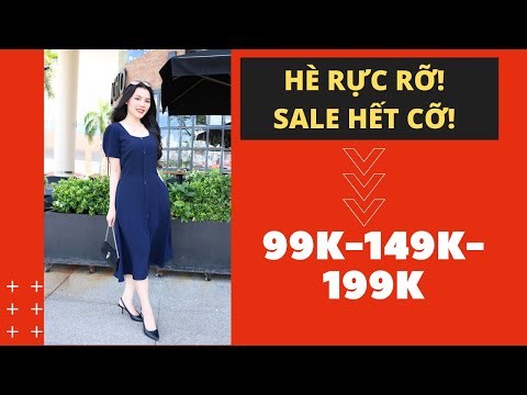 BỎ LỠ CỰC TIẾC -SALE Các kiểu váy đầm trung niên đẹp SANG TRỌNG nhất hiện nay thiết kế đa dạng 35-60