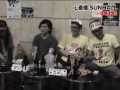 第8回　音楽とロック　音楽とロック「クリトリック・リス酒相撲」。司会：カリスマ（ハンバーグオムレツ）ゲスト：石井モタコ（オシリペンペンズ）、しいたけ（森のきのこ・芸人同棲）