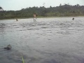 image Mandi Bareng Di Sungai Lematang Desa Suka Cinta Kabupaten Lahat