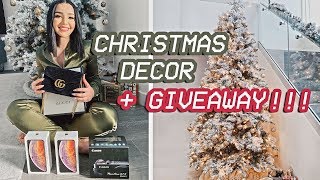 HUGE $10K HOLIDAY GIVEAWAY + DECORATE WITH ME FOR CHRISTMAS! | AMANDA ENSING