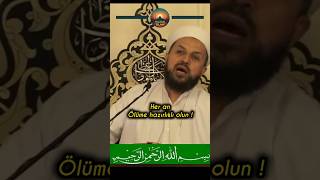 Abdülmetin Balkanlıoğlu Her An Hazırlı Olun