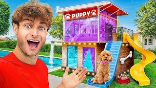 I Built A $30,000 Dream Dog House!!