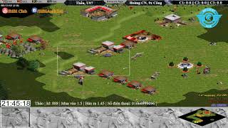 AoE 22 Random Thầu, U97 vs Hoàng Cn, 9x Công Ngày 22-9-2017