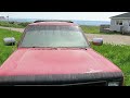 Dodge Dakota 4x4 Sport Pickup Truck Trashed On Magdalen Islands Dodge Dakota 4x4 Sport Pickup Truck Trashed On Magdalen Islands