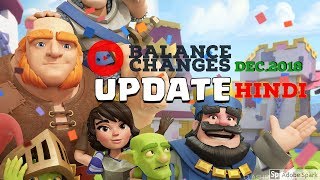 Clash Royal update Dec.18 in Hindi