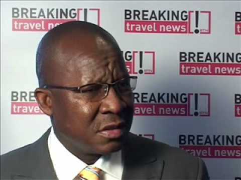 Pule Malefane, CEO Gauteng Tourism @ World Travel Market 2008
