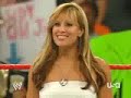 Edge interrupt Trish's women's championship Match