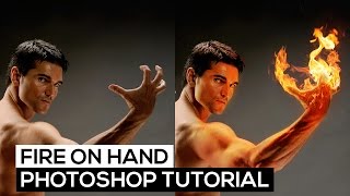 Fire Hand Effect (Ateş Efekti) - Photoshop Tutorial