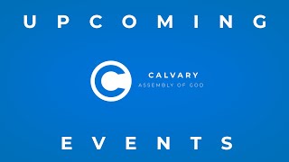 Upcoming Events - 3/15/20