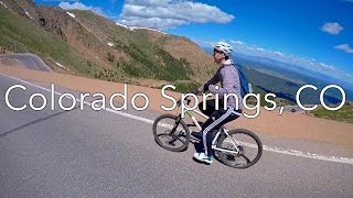 Biking Down Pikes Peak!