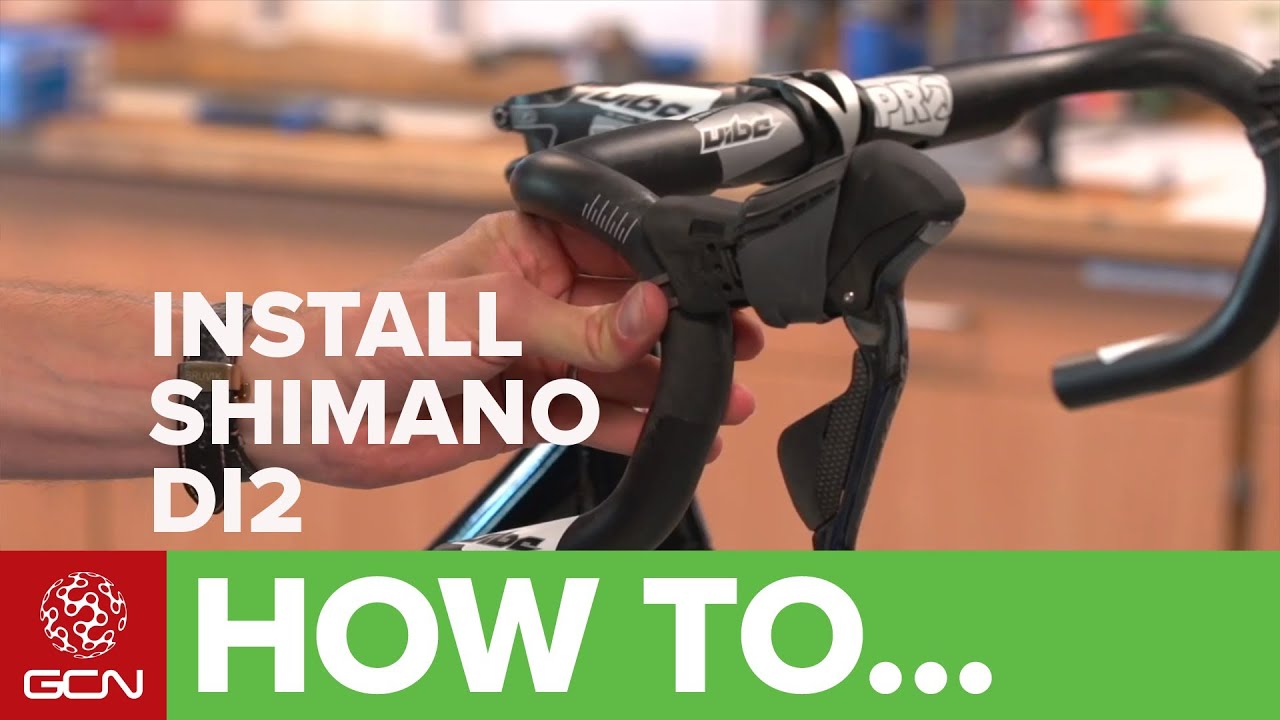 How To Install Shimano Electronic Di2 Groupsets - YouTube