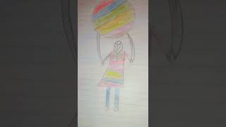Rainbow Ruby Drawing