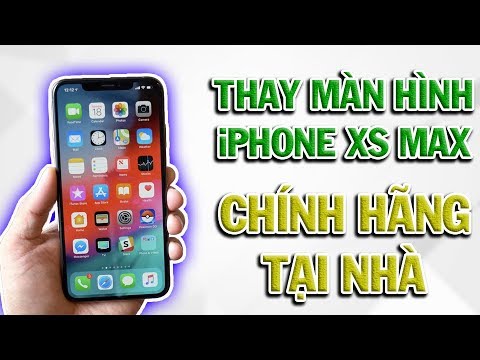 Hướng dẫn Thay màn hình iPhone XS Max chính hãng tại nhà | Bệnh viện điện thoại 24h