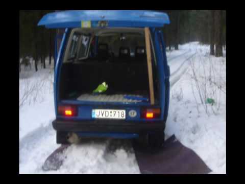 VW Bus t3 sincro ofroad Test VW Bus t3 sincro ofroad Test