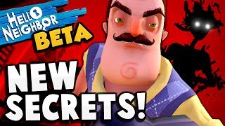 Hello Neighbor - THE SECRETS KEEP COMING! Golden Apple Nightmare! - Hello Neighbor Beta Update