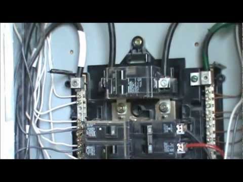 How to wire a 240 volt circuit See Description