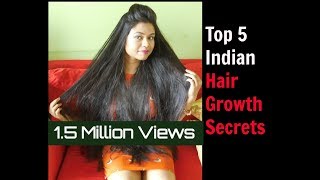 How to Grow Hair Fast: Top 5 Hair Growth Hacks|Indian Hair Growth Secrets|Sushmita's Diaries