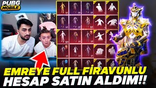 EMRE GÜL 'E FULL FİRAVUNLU HESAP SATIN ALDIM HEDİYE ETTİM!! 😱HEYECANDAN DELİRDİ!