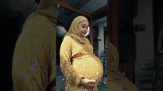 Bumil Akat-Angkat Perut Besar