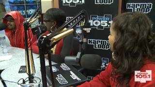 Dj Paul And Gangsta Boo At The Breakfast Club Power 105.1