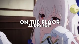 on the floor - jennifer lopez ft. pitbull [edit audio]