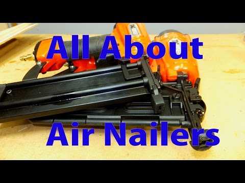 All About Air Nailers for Woodworking - Woodworking for Beginners #16