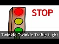 Twinkle Twinkle Traffic Light - English Nursery Rhymes - Cartoon/Animated Rhymes For Kids