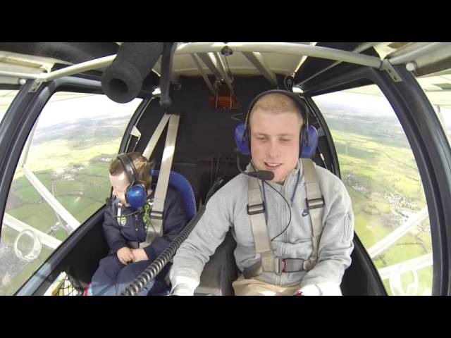 Man Takes His Baby Brother Who Has William Syndrome For His First Flight - Video