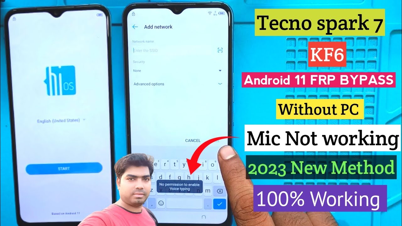 Tecno Spark 7 Frp Bypass Android 11 / KF 6 / SIM Card Tecno Spark 7 Frp Bypass Android 11 / KF 6 / SIM Card