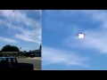 UFO Sightings [WORMHOLE] Over California! UFO Aftermath Captured? Enhanced Video 2015