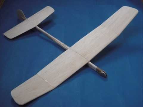 Building a - 'Flicka' Balsa Glider - Pt.1 - YouTube